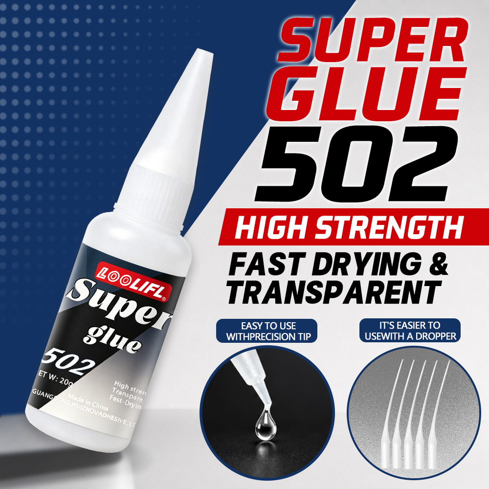 Marine Aquarium Glue - لاصق سيانوأكريلات شفاف فوري لوليفل-502-20 مل،