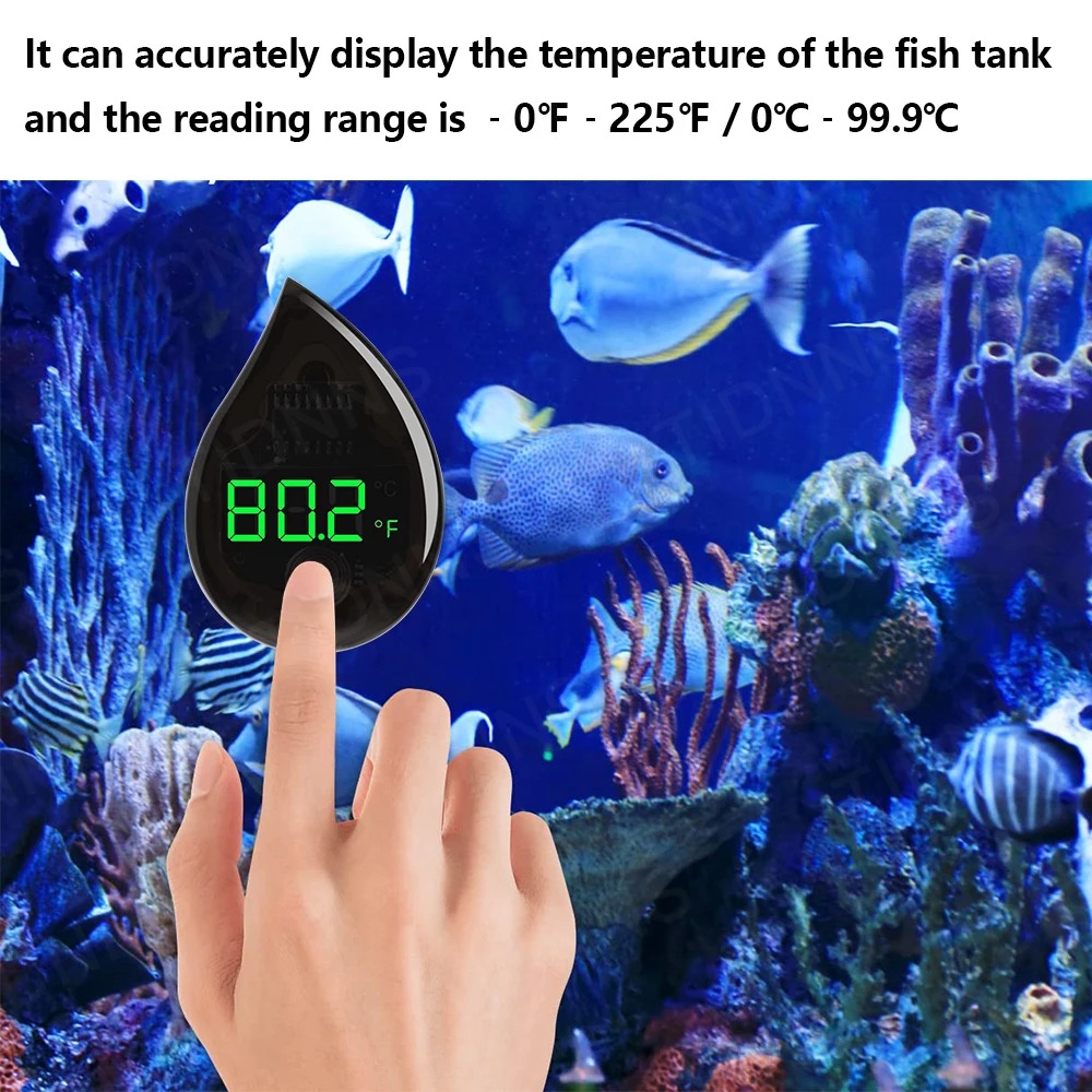 ترمومتر ذاتي اللصق لحوض السمك  - مراجعة Marine Aquarium Mini وسعره