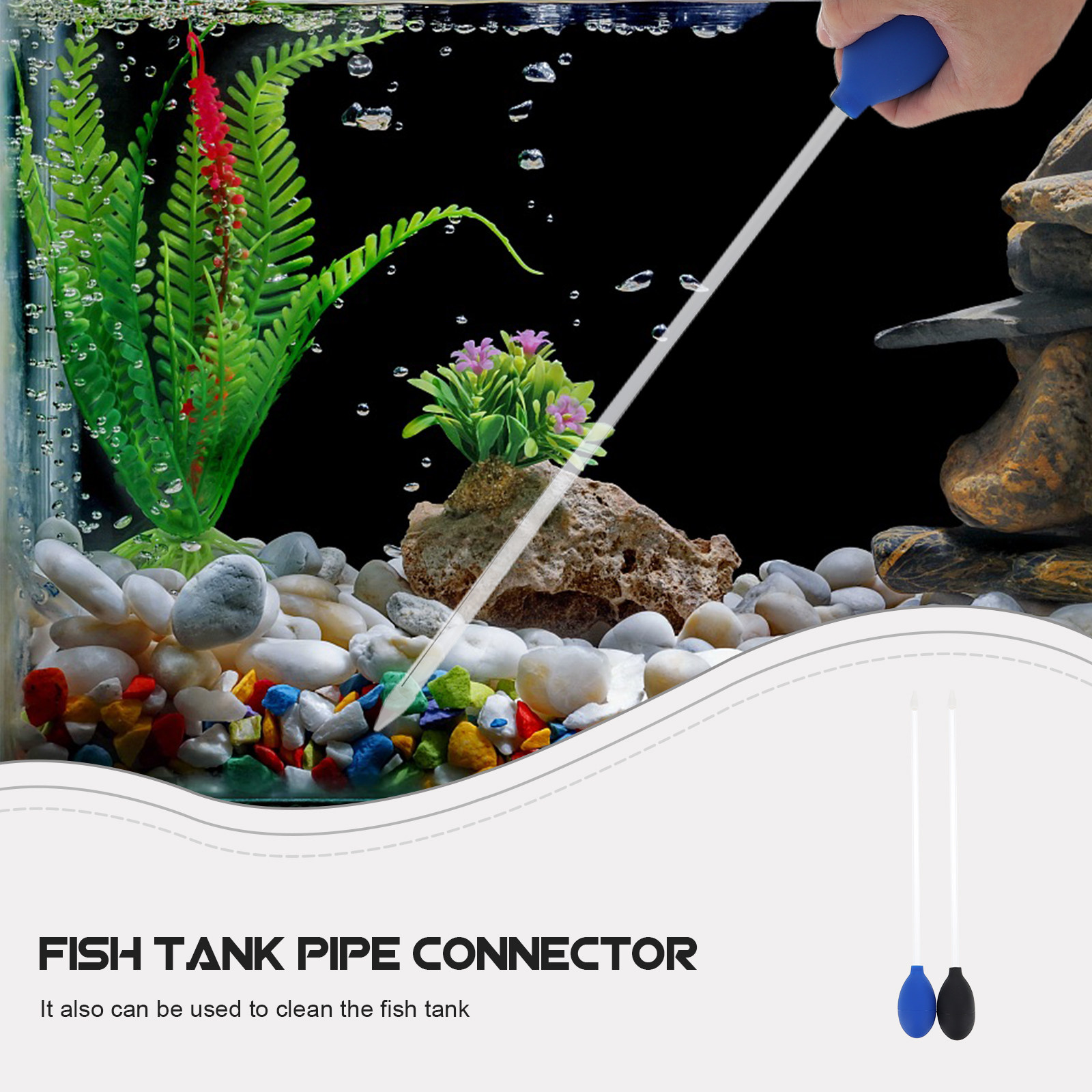 قطعتان من أنبوب تغذية المرجان  - مراجعة Marine Life Aquariums وسعره