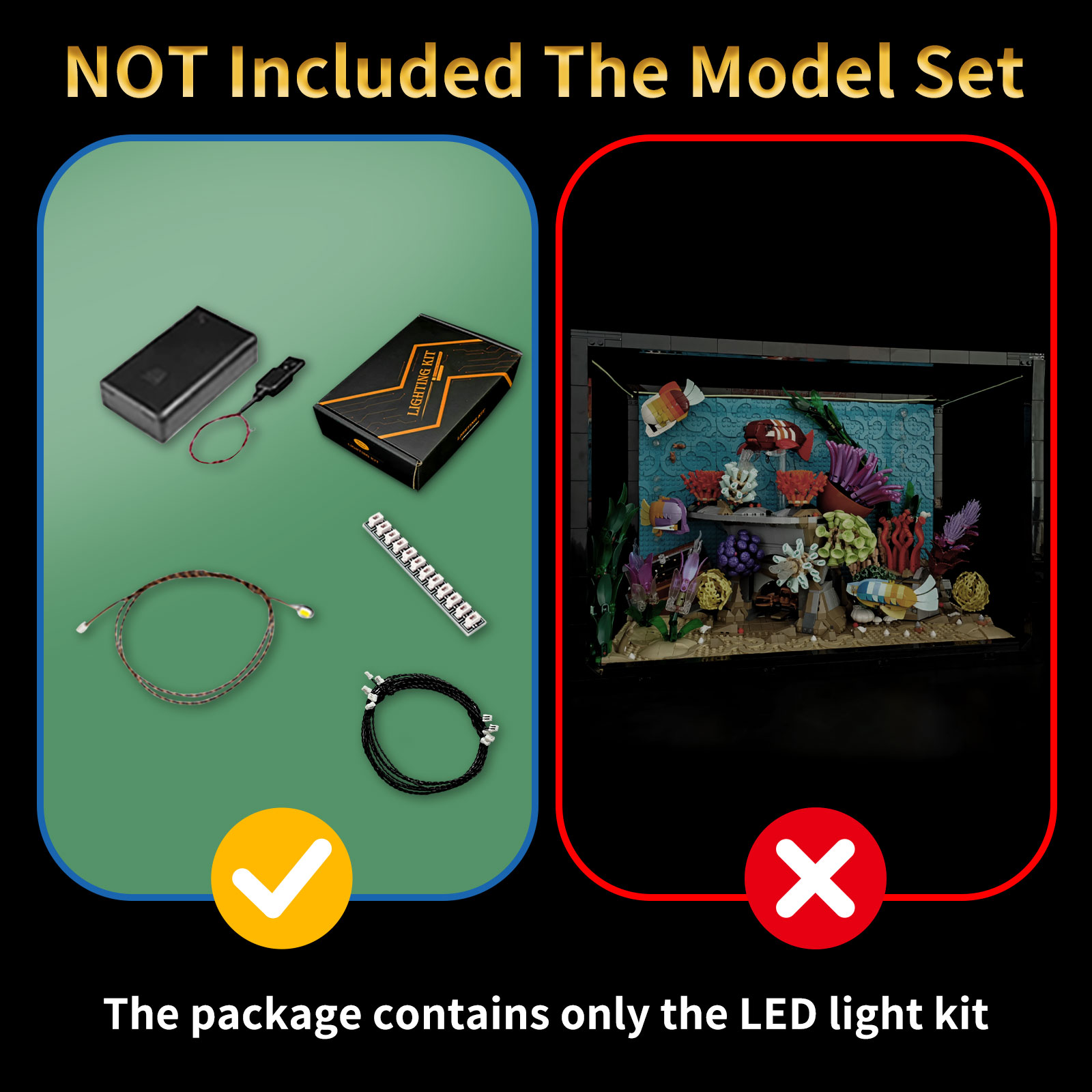مجموعة إضاءة LED LYBMTWF متواف - مراجعة Aquarium Marine Lights وسعره