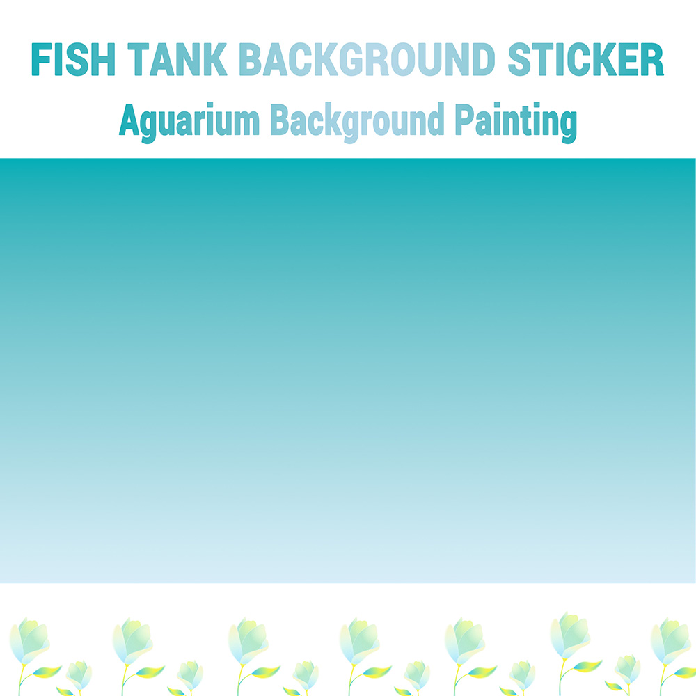 خلفية حوض السمك بتدرج اللونين  - مراجعة Marine Aquarium Glue وسعره