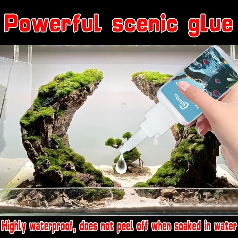 غراء لتنسيق أحواض السمك، لاصق  - مراجعة Marine Aquarium Glue وسعره