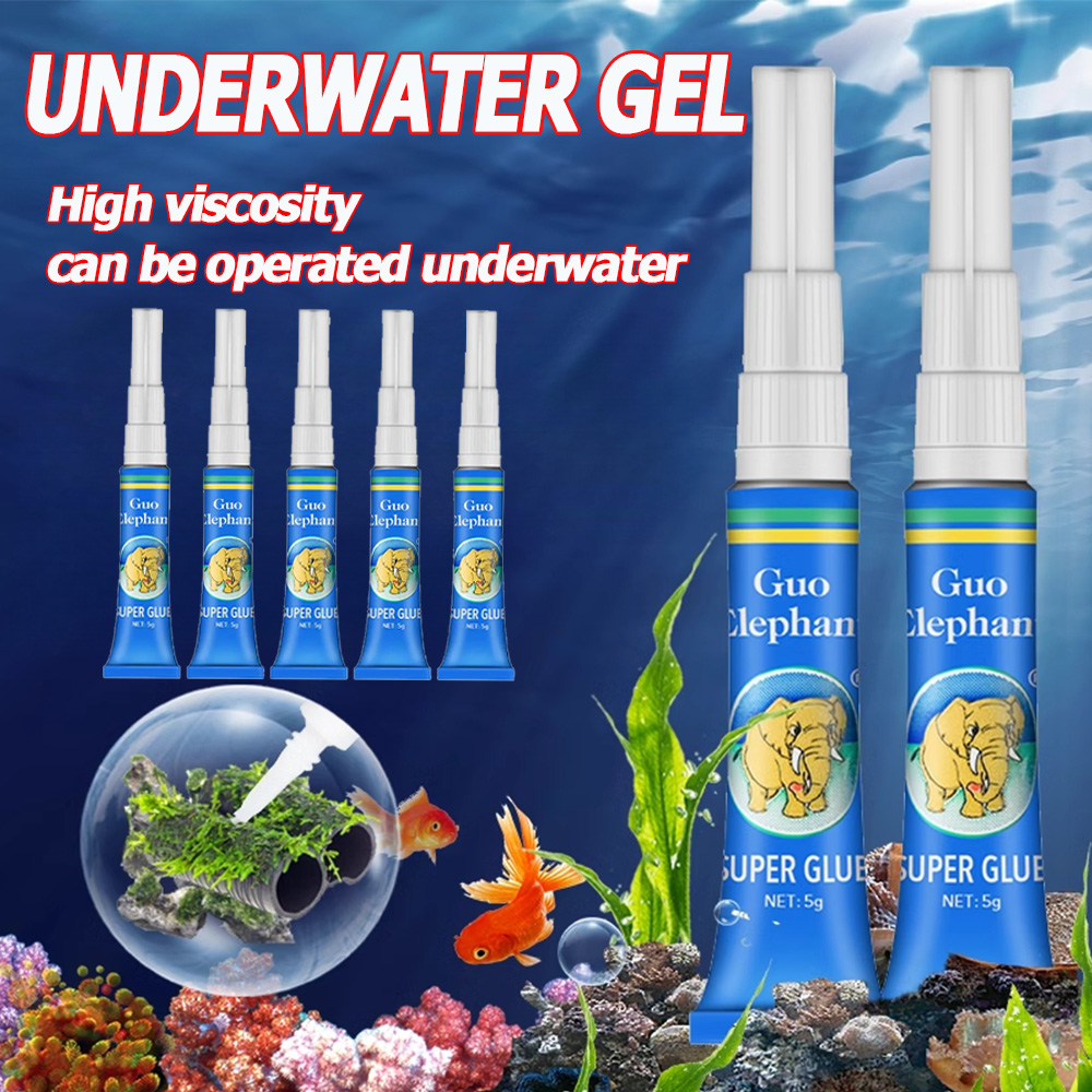 3/5/10 قطعة خزان الأسماك المنا - مراجعة Marine Aquarium Glue وسعره
