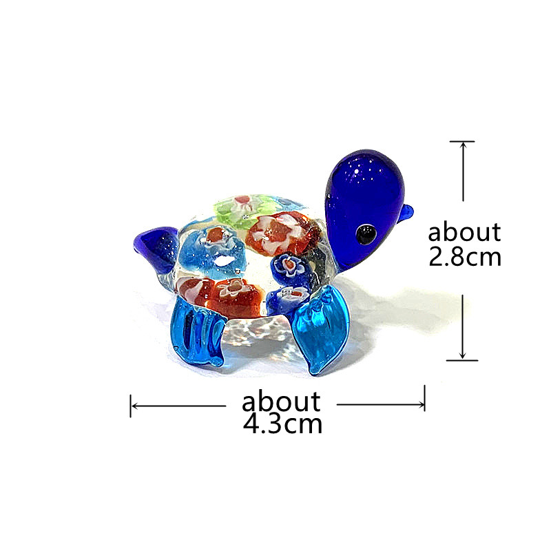 تمثال سلحفاة زجاجي مبدع ولطيف  - مراجعة Marine Aquarium Europe وسعره