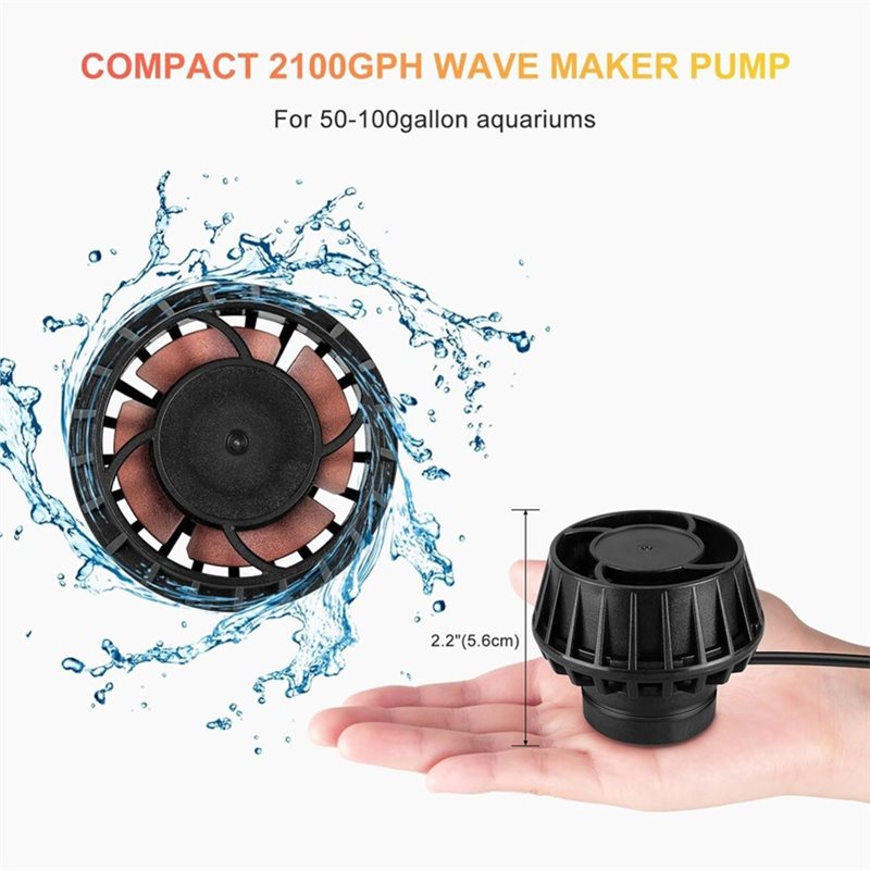 جهاز صنع الأمواج ABMH-Aquarium - مراجعة Powerhead Wave Maker وسعره