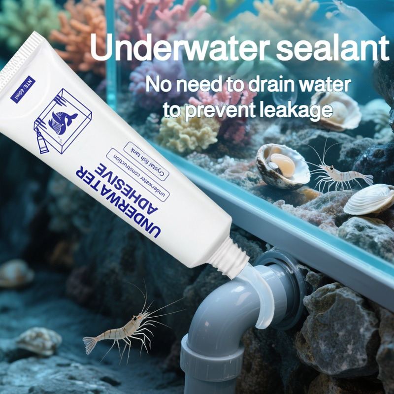 مادة لاصقة لسد تسريبات أنابيب  - مراجعة Marine Aquarium Glue وسعره