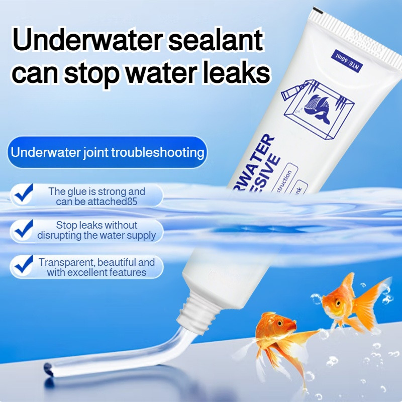 مادة لاصقة لسد تسريبات أنابيب  - مراجعة Marine Aquarium Glue وسعره