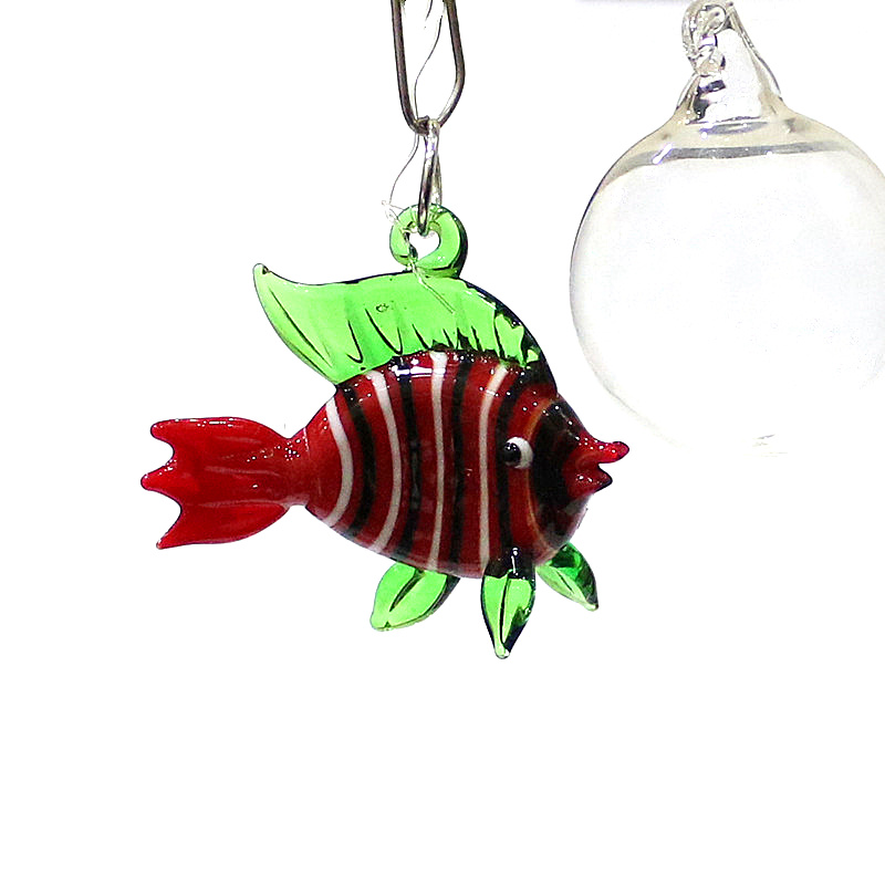 زينة حوض السمك العائمة من الزج - مراجعة Marine Aquarium Mini وسعره