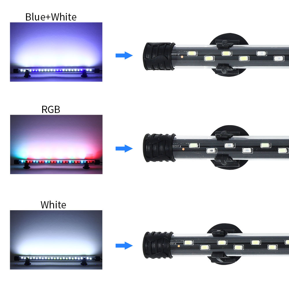 90-260 فولت حوض السمك ضوء LED  - مراجعة Aquarium Marine Lights وسعره