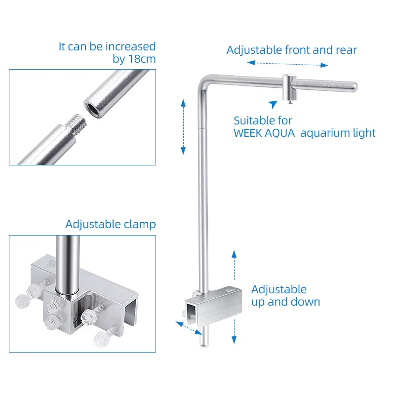أسبوع أكوا ضوء حامل العالمي سب - مراجعة Aquarium Marine Lights وسعره